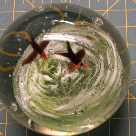 Paperweights, a pair of swallow-tailed birds Countrycore Country Cottagecore - Picture 3 of 10